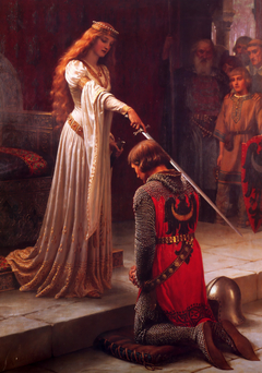 The Accolade by Edmund Leighton