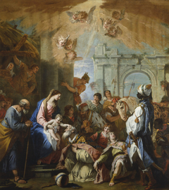 The Adoration of the Magi by Sebastiano Ricci