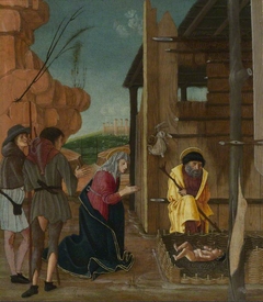 The Adoration of the Shepherds by Bernardino Butinone