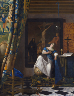 The Allegory of Faith by Johannes Vermeer