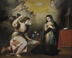 The Annunciation by Bartolomé Esteban Murillo