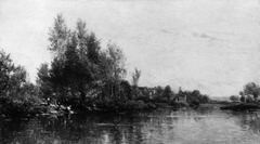 The Banks of the Oise by Charles-François Daubigny