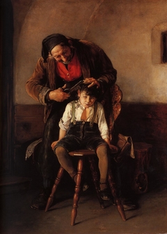 The barber by Nikolaos Gyzis