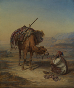 The Breakfast in the Desert by Hermann Kretzschmer