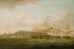 The capture of Saint Paul near the Isle de Bourbon, 21 September 1809 by Thomas Whitcombe