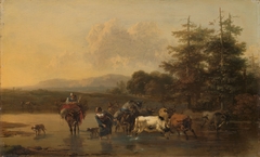 The Cattle Herd by Nicolaes Pieterszoon Berchem