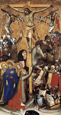 The Crucifixion by Vitale da Bologna