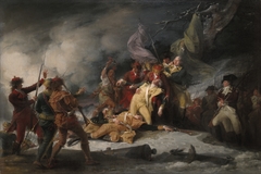 The Death of General Montgomery in the Attack on Quebec,  December 31, 1775 by John Trumbull