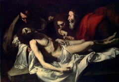 The Entombment. Copy after Ribera by Hans Heyerdahl