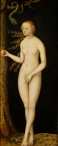 The Fall of Men:Eve by Lucas Cranach the Elder