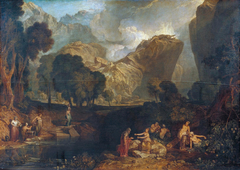 The Goddess of Discord Choosing the Apple of Contention in the Garden of the Hesperides by J. M. W. Turner