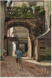 The Hôtel Beaumanoir's Portal, Dinan by Joseph Malachy Kavanagh