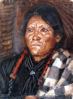 The Indian Siu Ohutaa by Akseli Gallen-Kallela