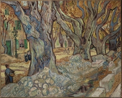 The Large Plane Trees by Vincent van Gogh