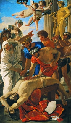 The Martyrdom of Saint Erasmus by Nicolas Poussin