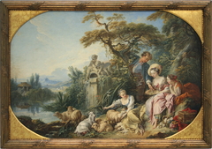 The Nest, also known as the Berger Present by François Boucher