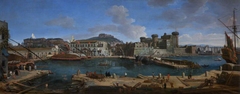 The Port of Naples: ‘La Darsena delle Galere’ by Gaspar van Wittel