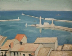 The Port of Sète by Albert Marquet