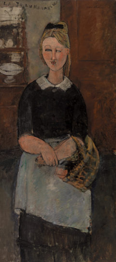 The Pretty Housewife (La Jolie ménagère) by Amedeo Modigliani