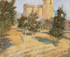 The Rector's Orchard by Joaquin Mir Trinxet