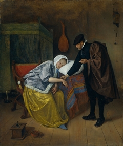 The Sick Woman by Jan Steen