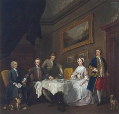 The Strode Family by William Hogarth