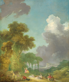 The Swing by Jean-Honoré Fragonard