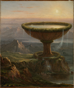 The Titan's Goblet by Thomas Cole