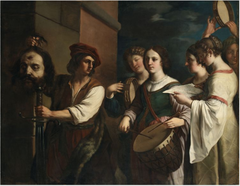 The Triumph of David by Guercino