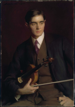 The Violinist (John Murray) by Adelaide Cole Chase