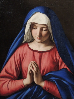 The Virgin in Prayer by Giovanni Battista Salvi da Sassoferrato