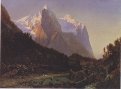 The Wetterhorn by Worthington Whittredge