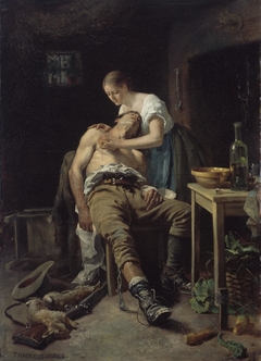 The Wounded Poacher by Henry Jones Thaddeus