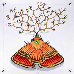 tree moth (original sold). by federico cortese