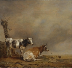 Two Cows and a Goat by Paulus Potter