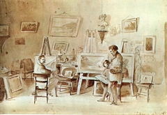 Estudio del Artista en Saint Thomas by Camille Pissarro