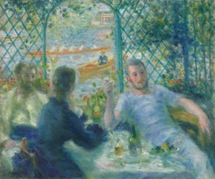 Lunch at the Restaurant Fournaise (The Rowers' Lunch) by Auguste Renoir