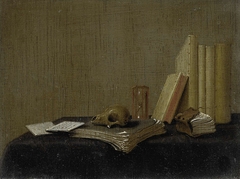 Vanitas Still Life by Gerrit van Vucht