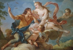 Venus & Adonis or Aurora & Cephalus by Charles-Joseph Natoire