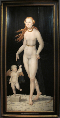 Venus and Cupid by Heinrich Bollandt