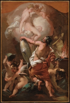 Venus Ordering Armor for Aeneas at Vulcan's Forge by Gaetano Gandolfi