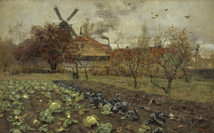 View of Amerikavej in Copenhagen by Frits Thaulow