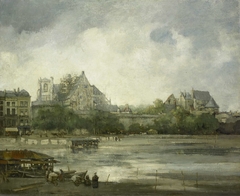 View of Nantes by Willem Leendert Bruckman