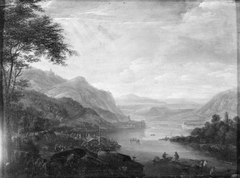 View of the Rhine by Herman Saftleven