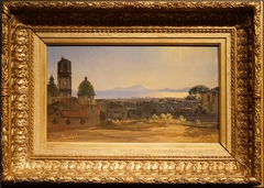 View on an Italian City by Jacques Raymond Brascassat