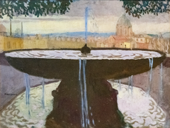 Washbasin of the Medici villa by Maurice Denis