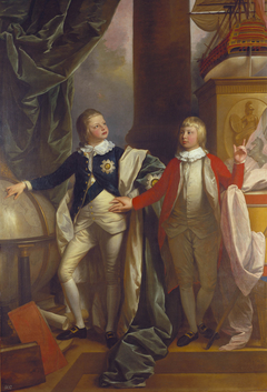 William IV, when Prince William, and Edward, Duke of Kent, when Prince Edward by Benjamin West