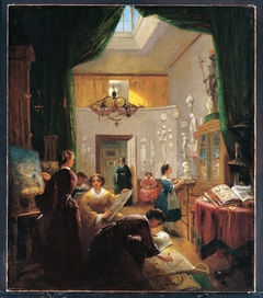 Women's Art Class by Louis Lang