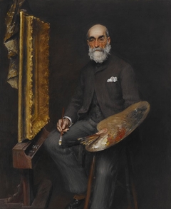 Worthington Whittredge by William Merritt Chase