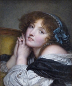 Young Girl with Hands Joined by Jean-Baptiste Greuze